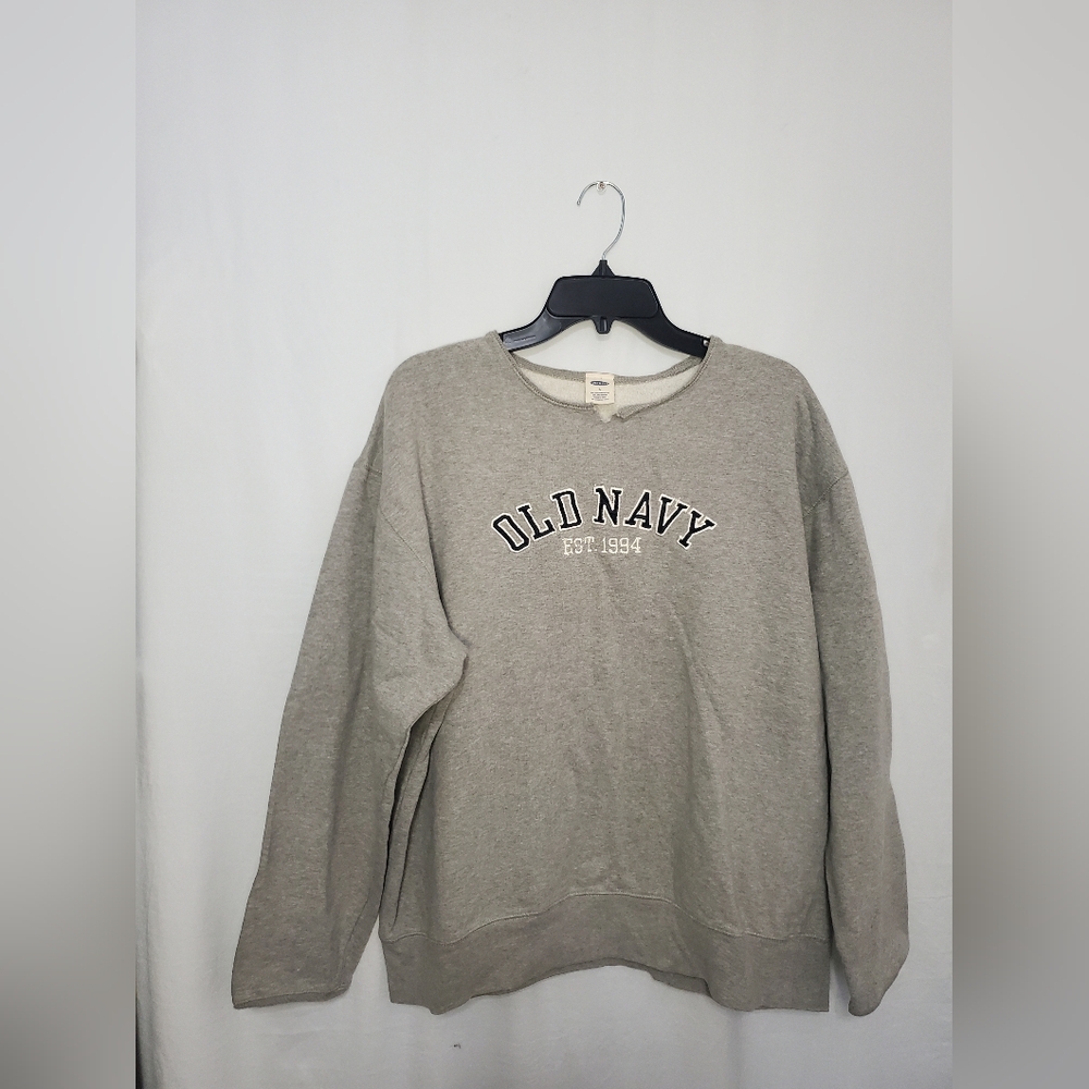 Pre-Loved Women’s Old Navy Gray Sweater Long Sleeve Size Large